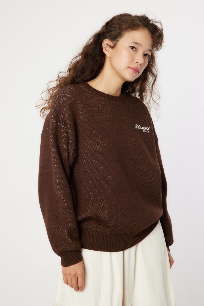 RODEO CROWNS WIDE BOWL | MIX COLOR LOGOニットトップス (ニット