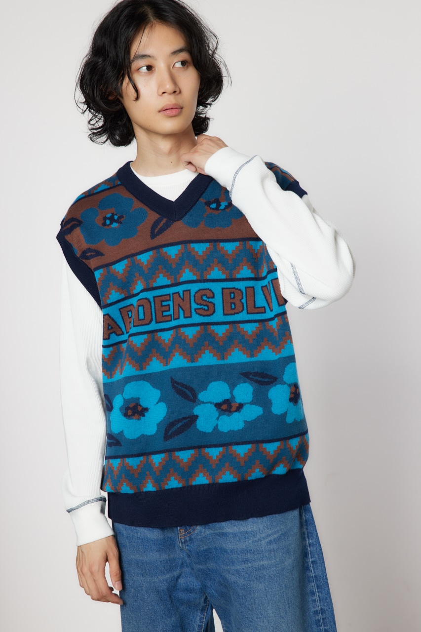 RODEO CROWNS WIDE BOWL | JQDニットベスト (ニット ) |SHEL'TTER WEBSTORE