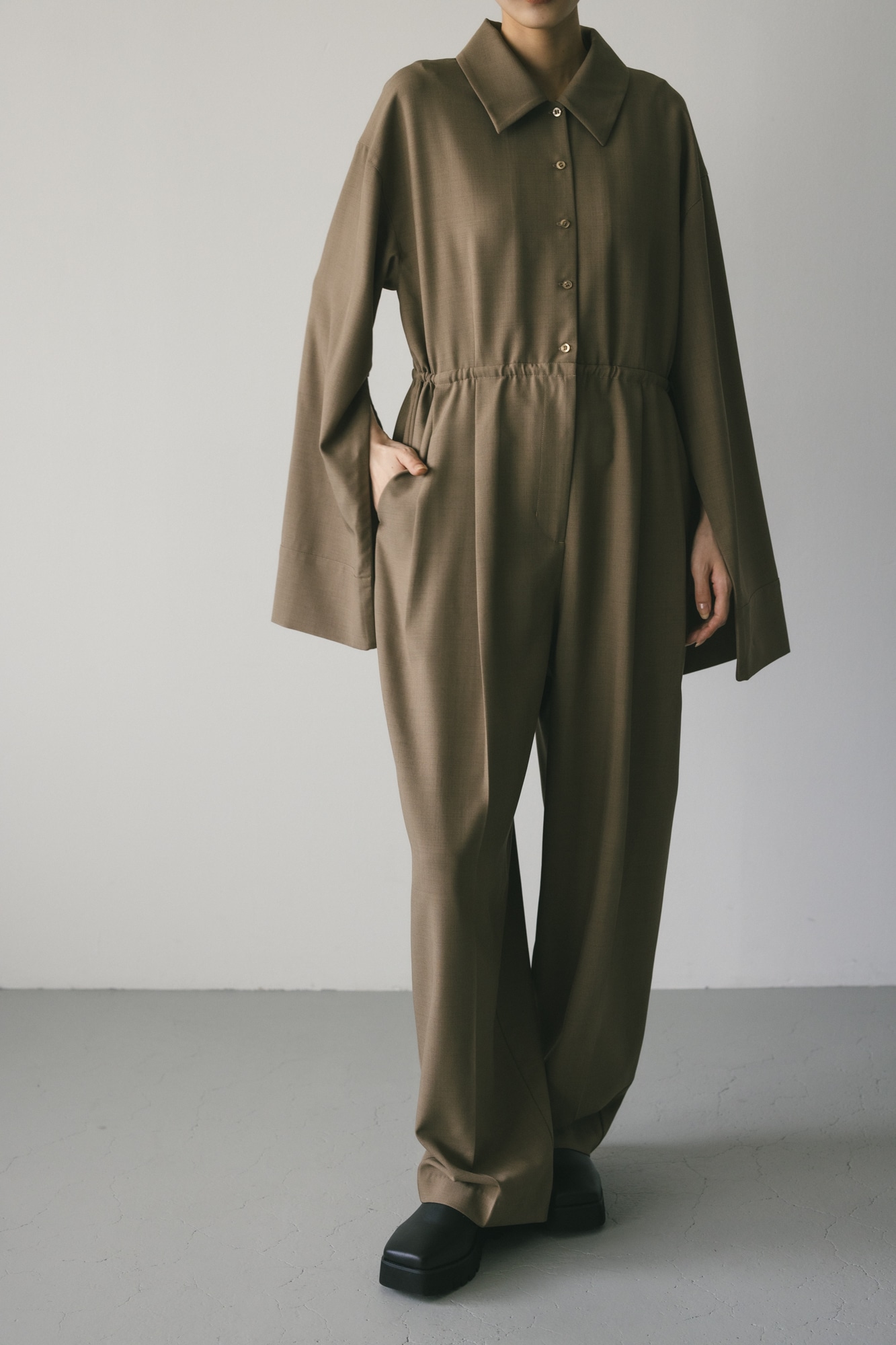 STYLEMIXER | ワイドスリーブオールインワン (オールインワン ) |SHEL