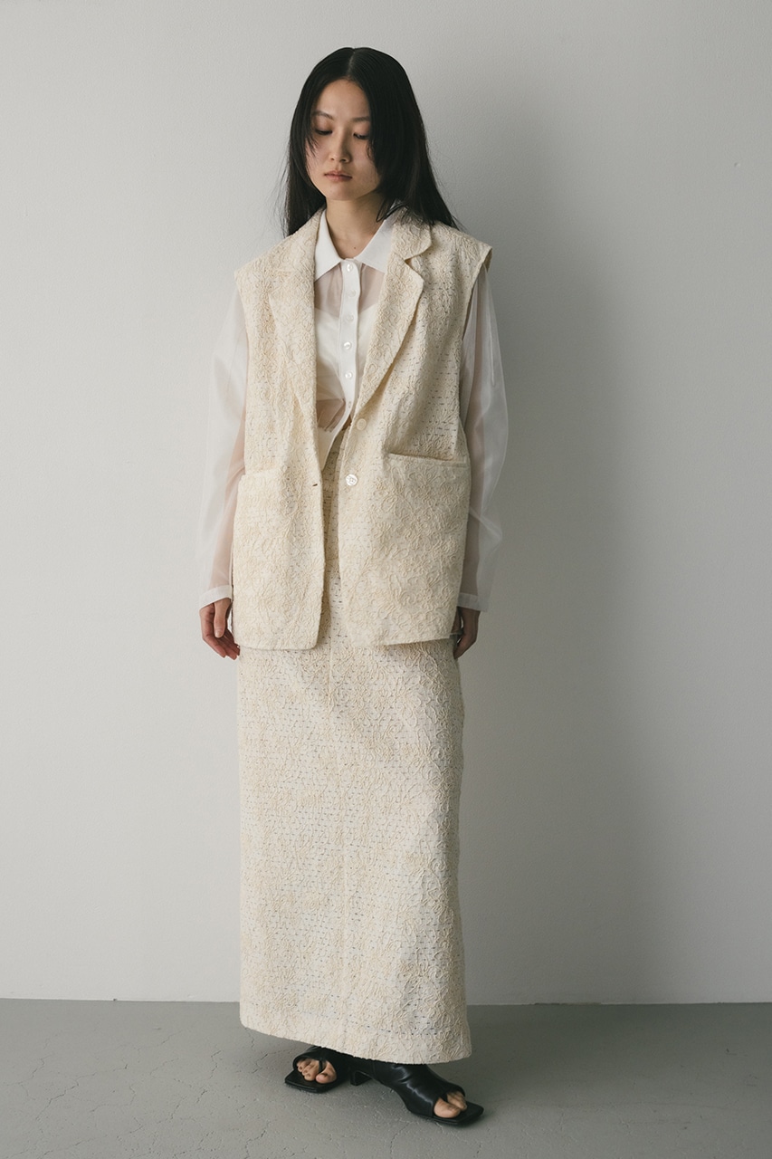 STYLEMIXER | エンブロイダリーレーススカート (スカート(ロング