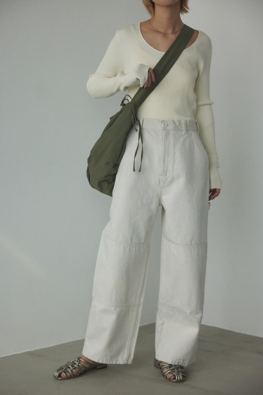 BLACK BY MOUSSY | wide painter pants (ストレート ) |SHEL'TTER WEBSTORE