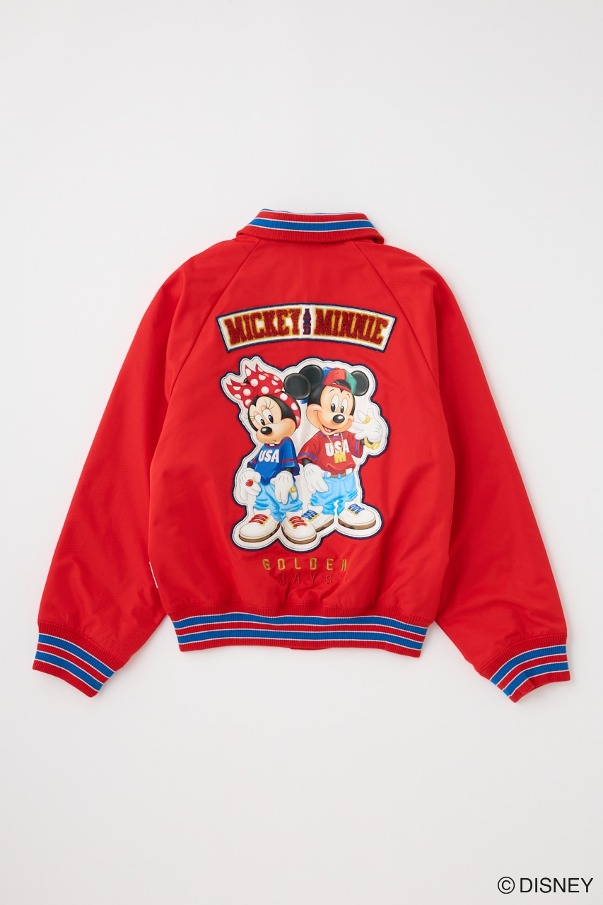 Disney SERIES CREATED by MUS | MD BACKWARDS バーシティジャケット