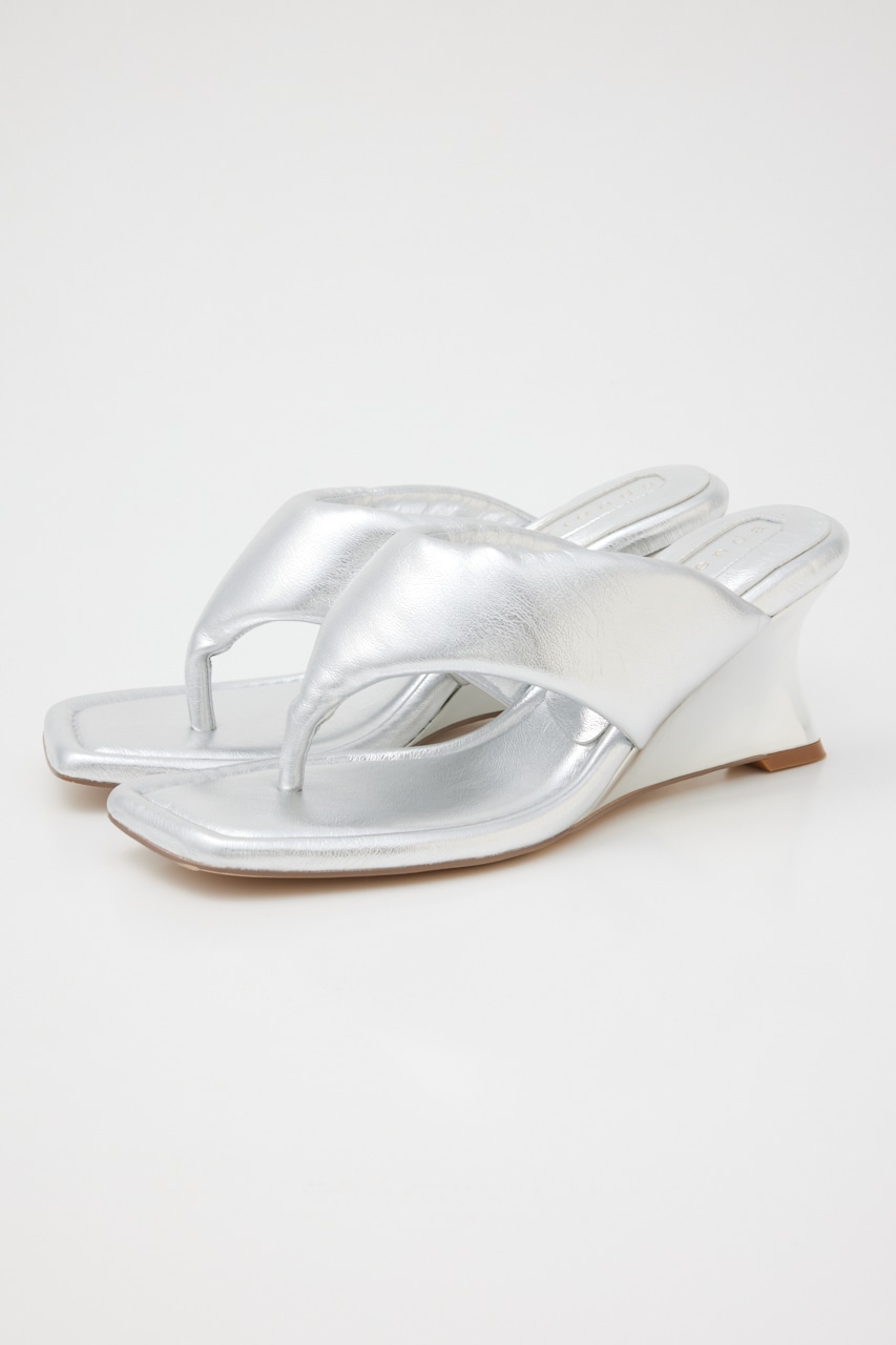 rienda | レディーウェッジトングサンダル (サンダル ) |SHEL'TTER