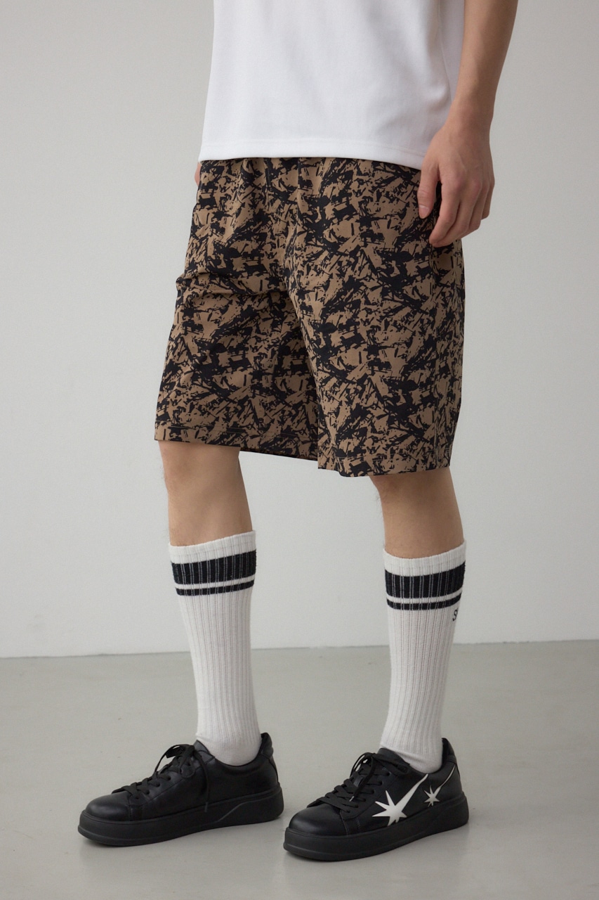 AZUL BY MOUSSY | アブストラクトパターンショーツ (ショートパンツ