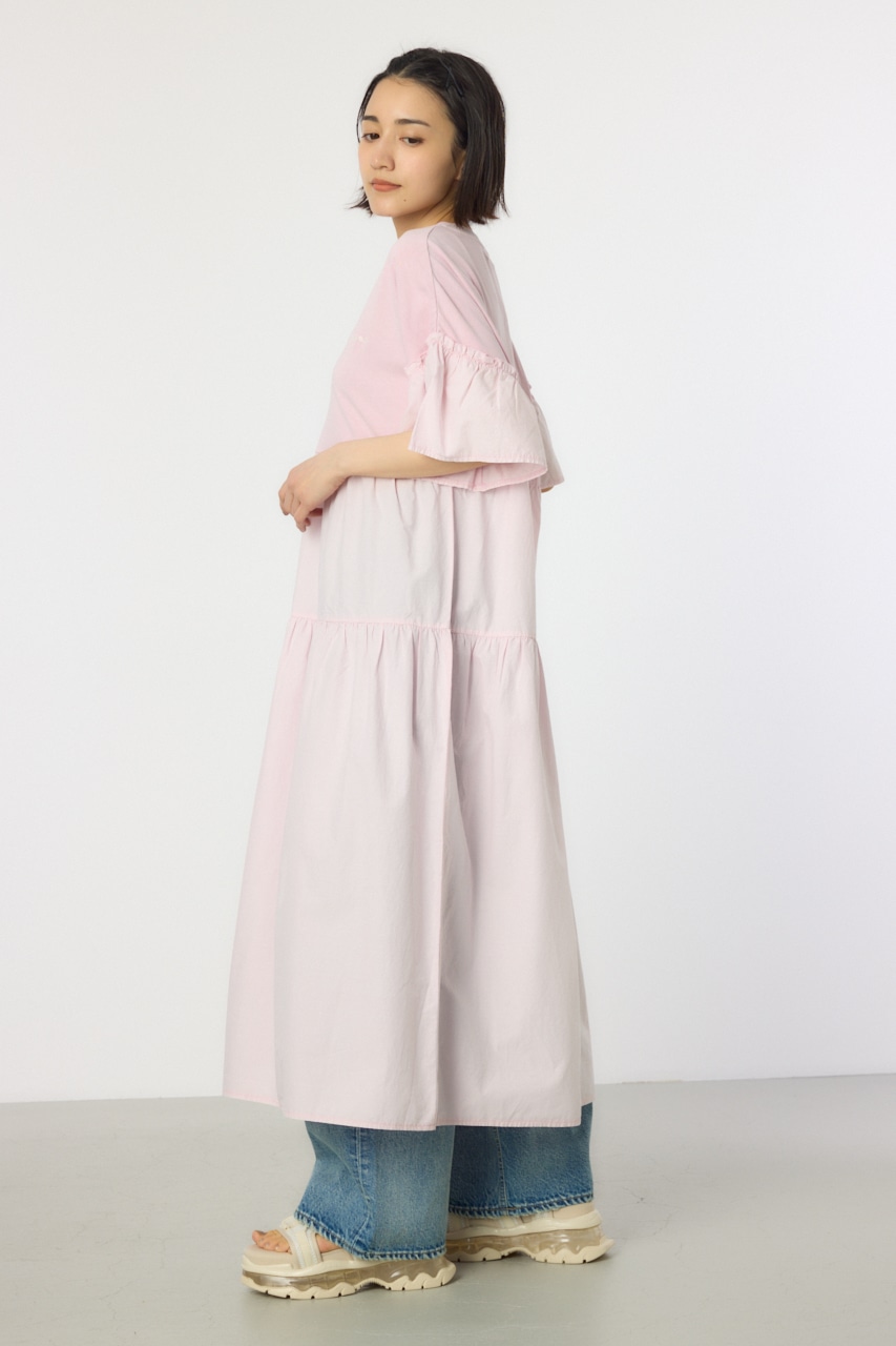 RODEO CROWNS WIDE BOWL | ピグメントドッキングティアードワンピース