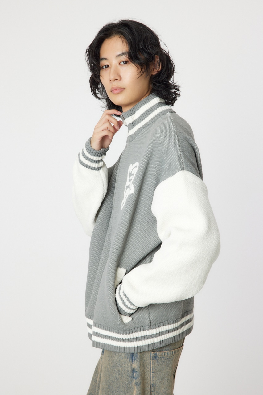 RODEO CROWNS WIDE BOWL | zipニットスタジャン (ブルゾン ) |SHEL