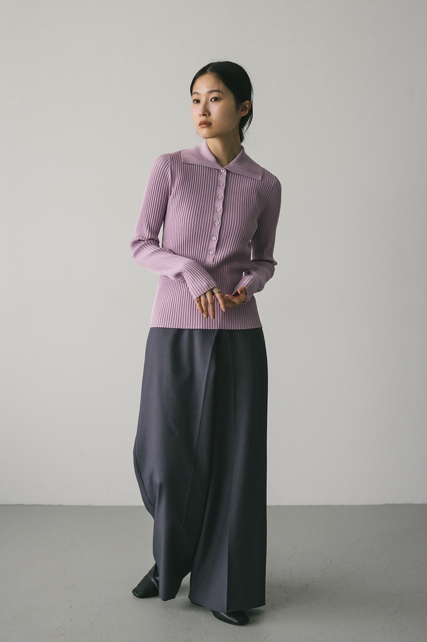 STYLEMIXER | デザインカラーニットポロ (ニット ) |SHEL'TTER WEBSTORE