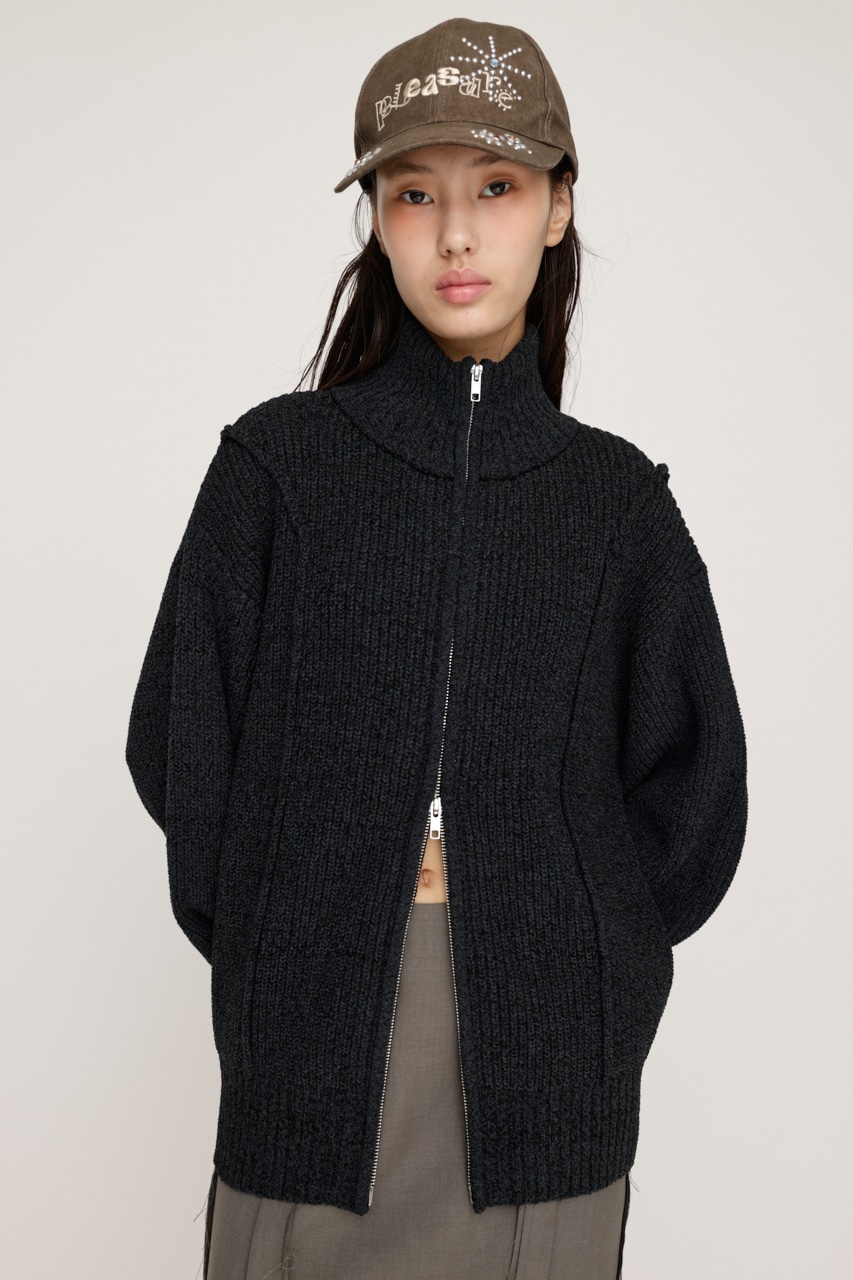 SLY | OVER MOLE ZIP UP OUTER WEAR (その他アウター ) |SHEL'TTER