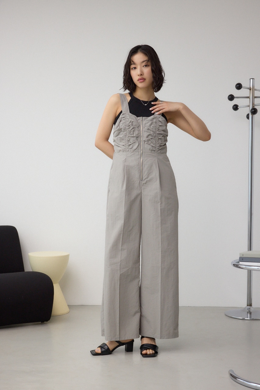 AZUL BY MOUSSY | ギャザービスチェオールインワン (オールインワン