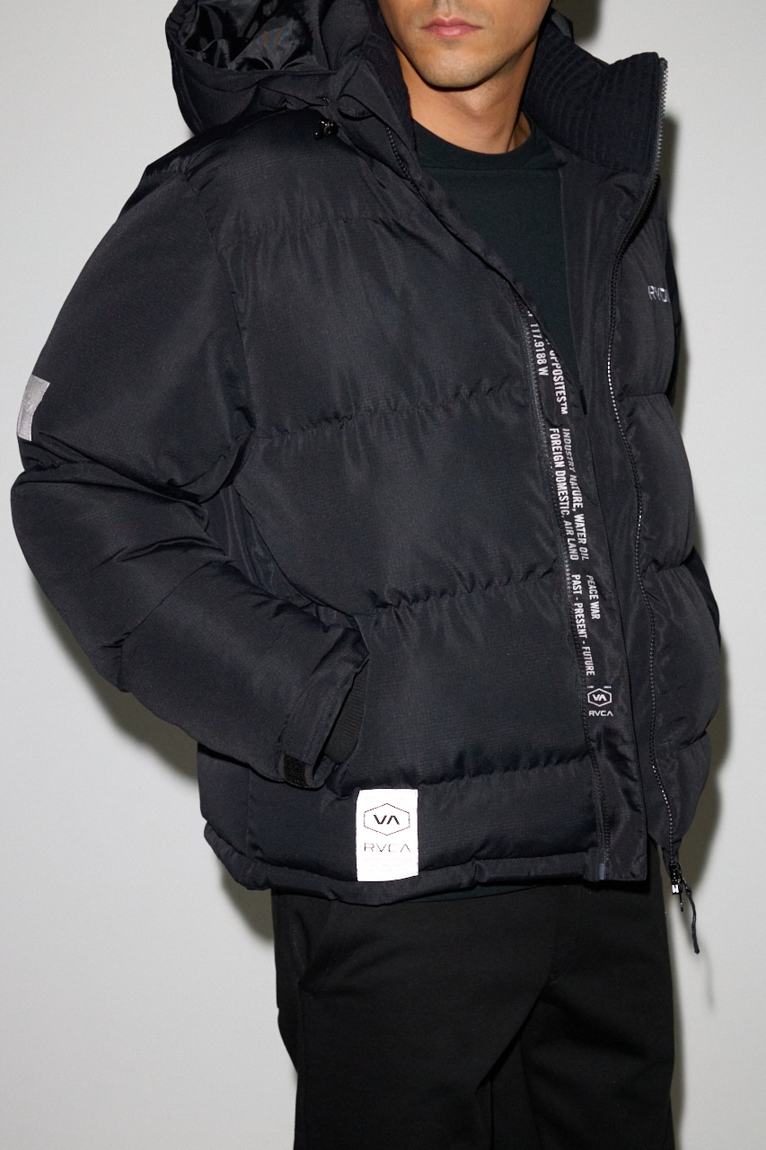 AZUL BY MOUSSY | RVCA×AZUL リフレクターパファージャケット