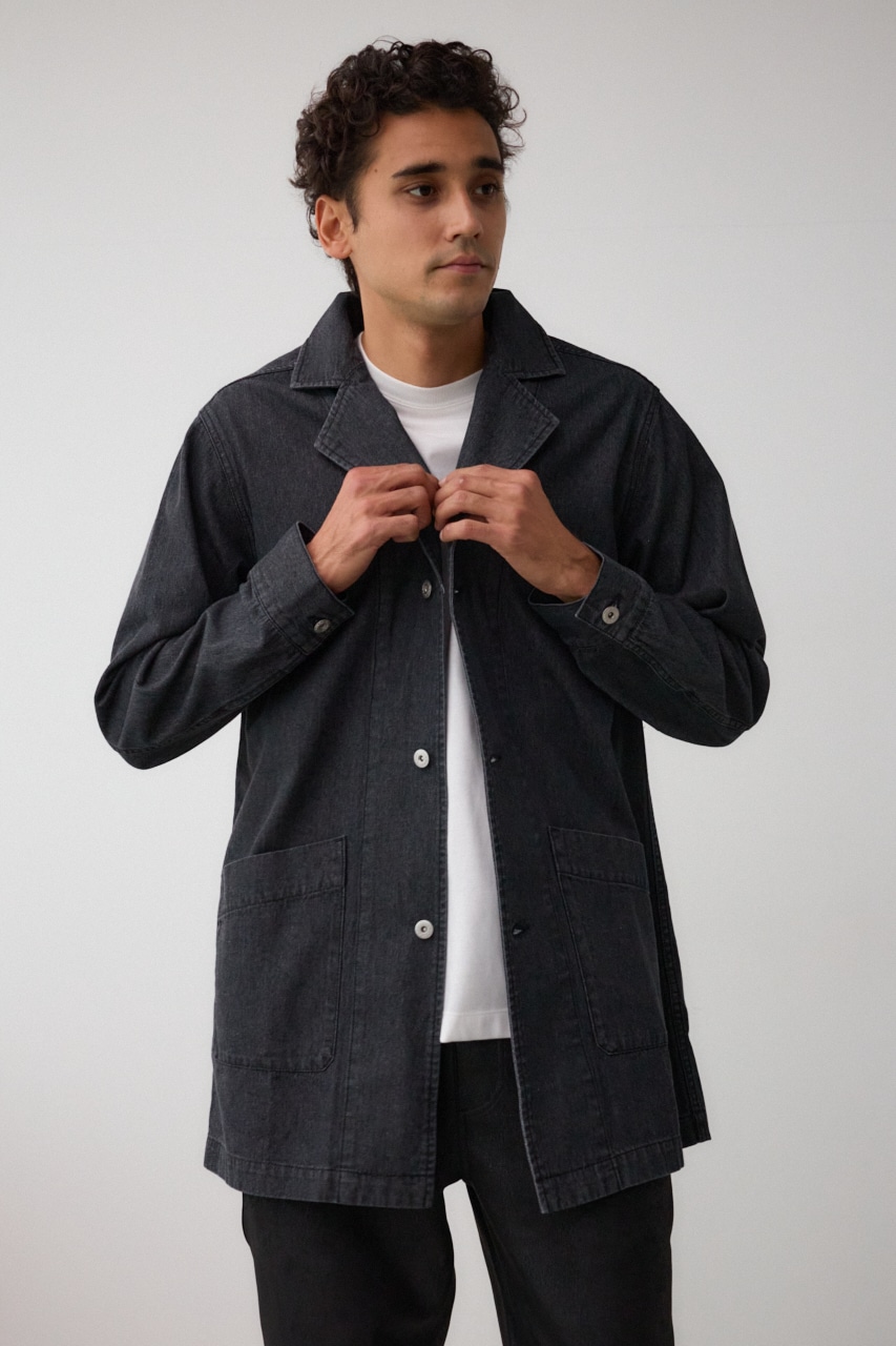 AZUL BY MOUSSY | デニムショップコート (デニムジャケット ) |SHEL