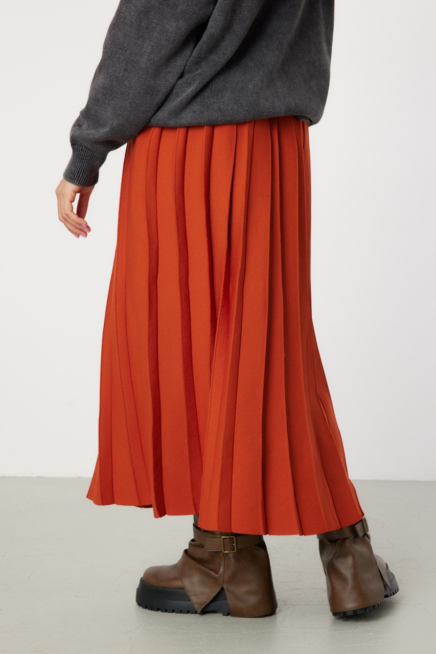 RODEO CROWNS WIDE BOWL | ニットプリーツスカート (スカート(ロング