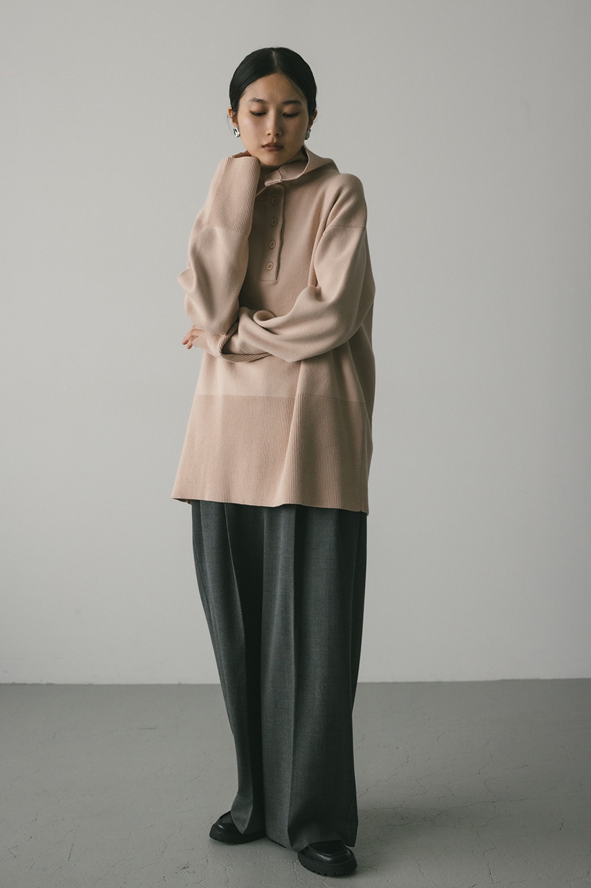 STYLEMIXER | フロントボタンスウェットニット (ニット ) |SHEL'TTER