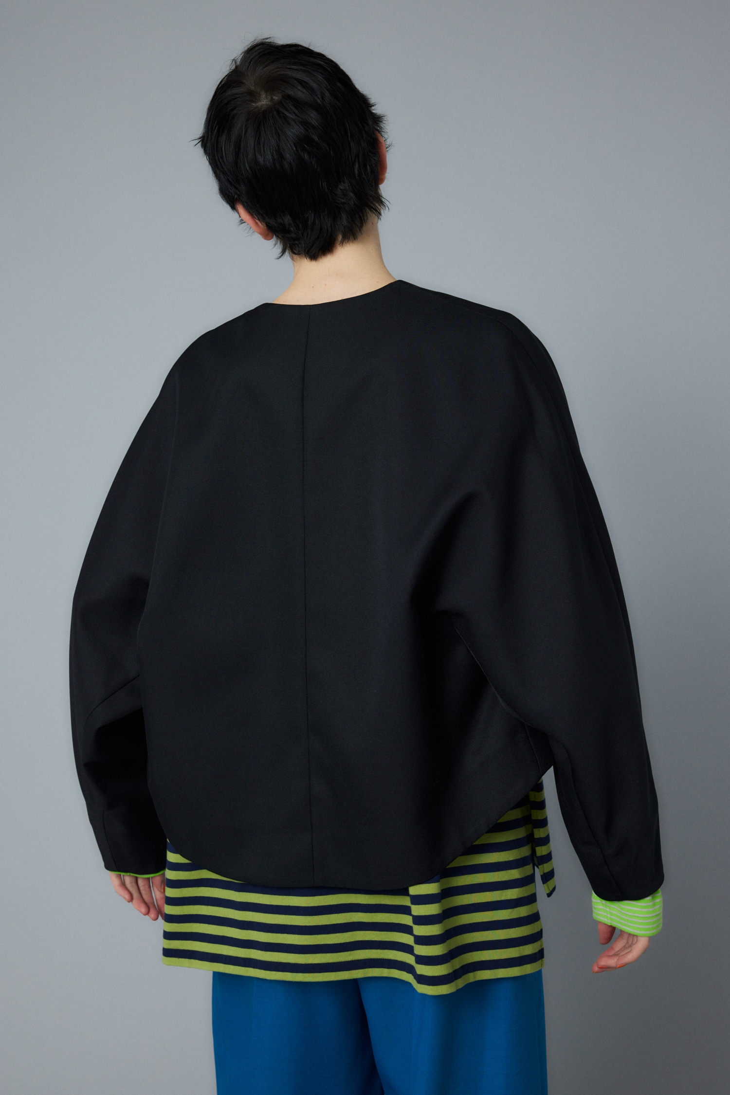 HeRIN.CYE | No collar jacket (ジャケット ) |SHEL'TTER WEBSTORE