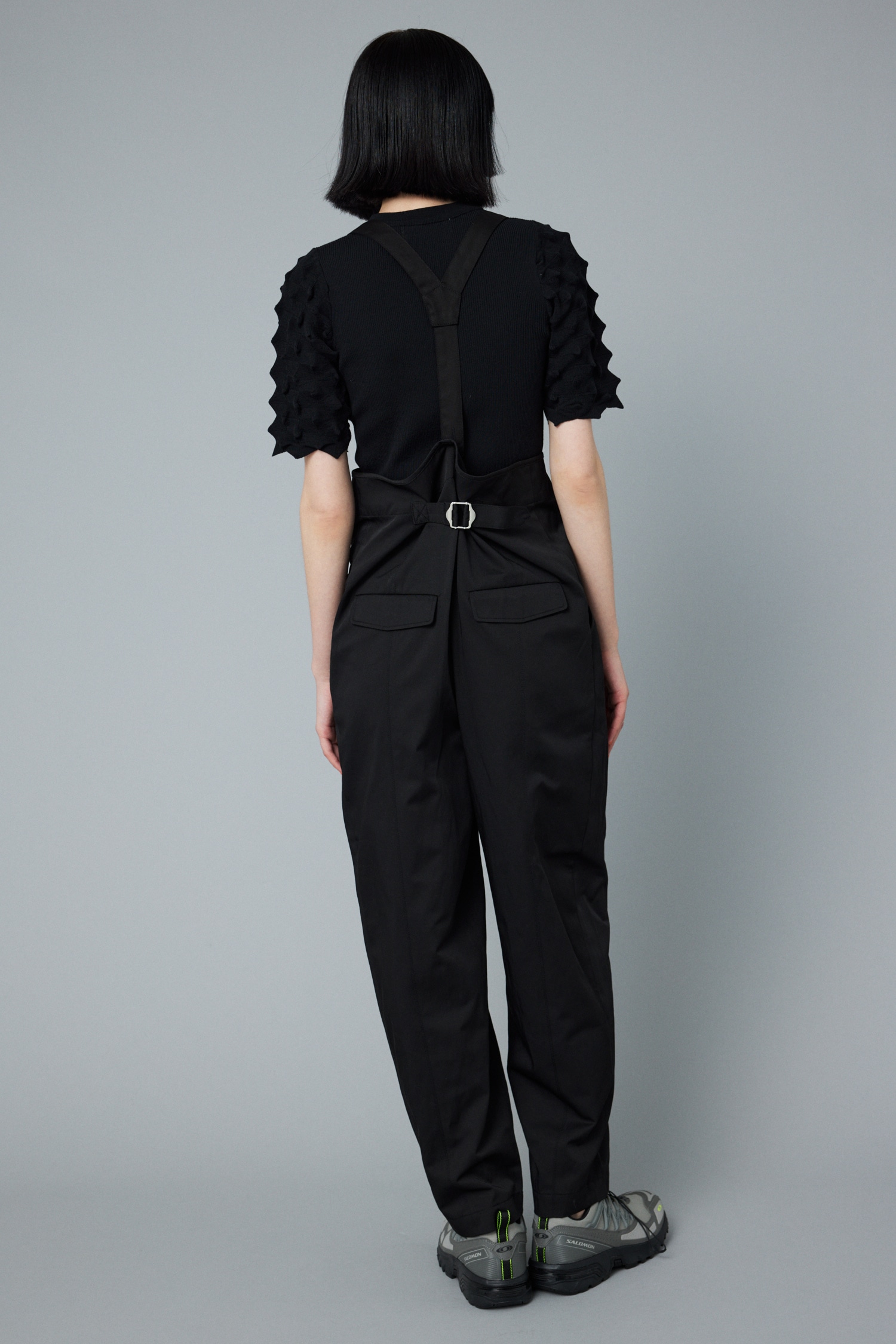 HeRIN.CYE | Suspender pants (ワンピース(ミニ・ミディアム） ) |SHEL
