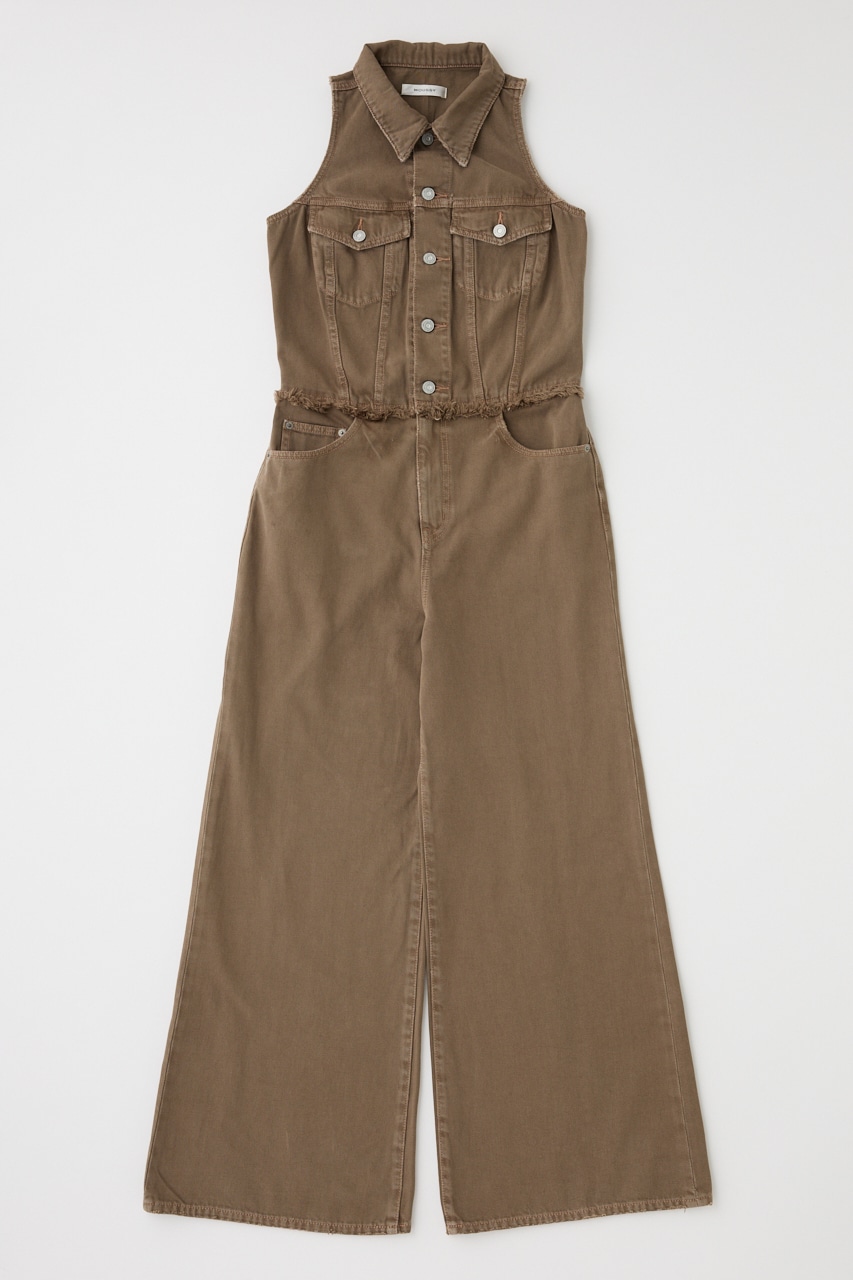 MOUSSY | SLEEVELESS REMAKE ジャンプスーツ (オールインワン ) |SHEL