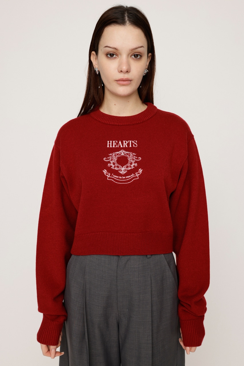 SLY | MOTIF LOGO KNIT トップス (ニット ) |SHEL'TTER WEBSTORE