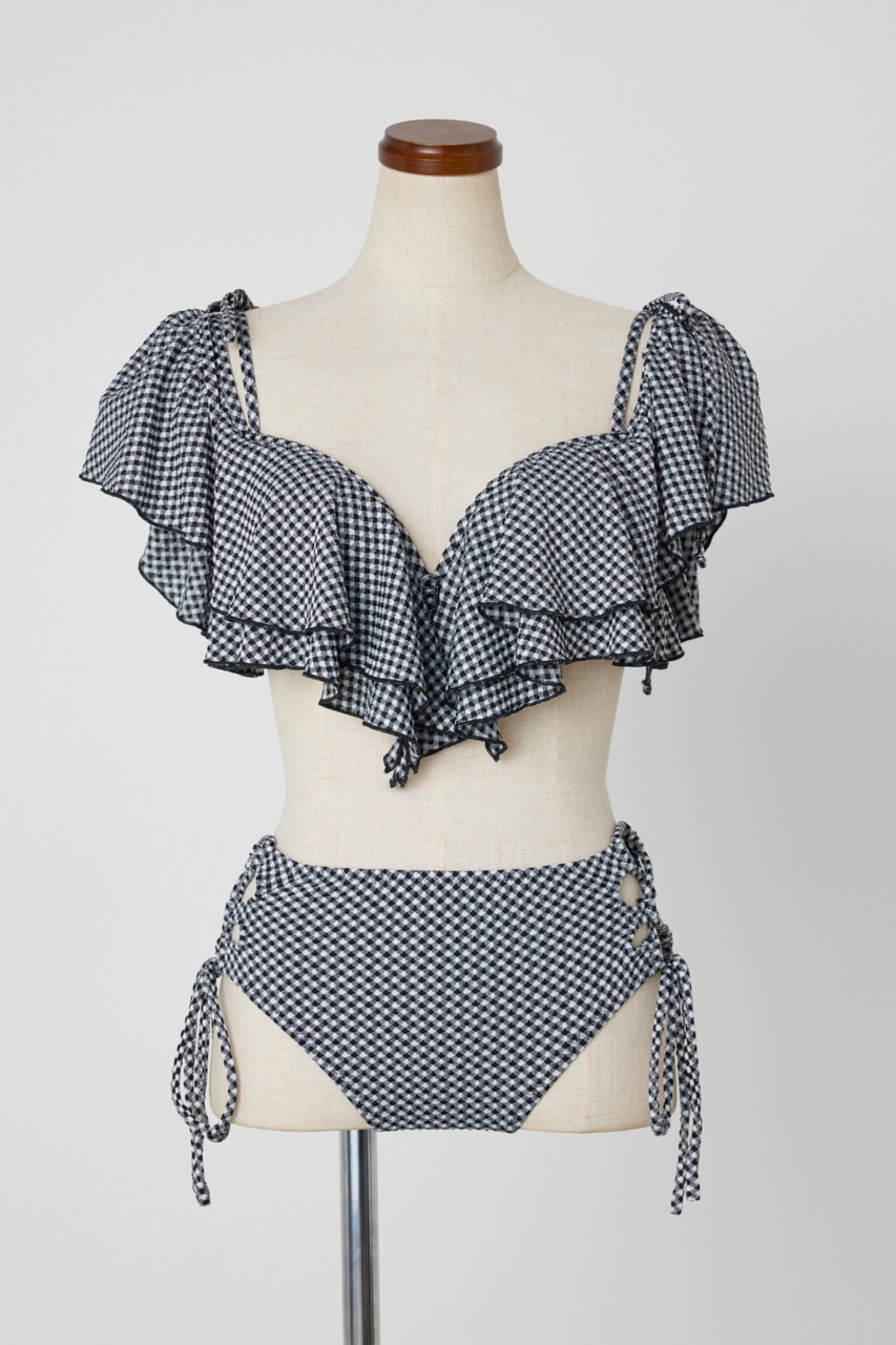 rienda | マルチファブリックフリルワイヤーカップ bikini (すべて