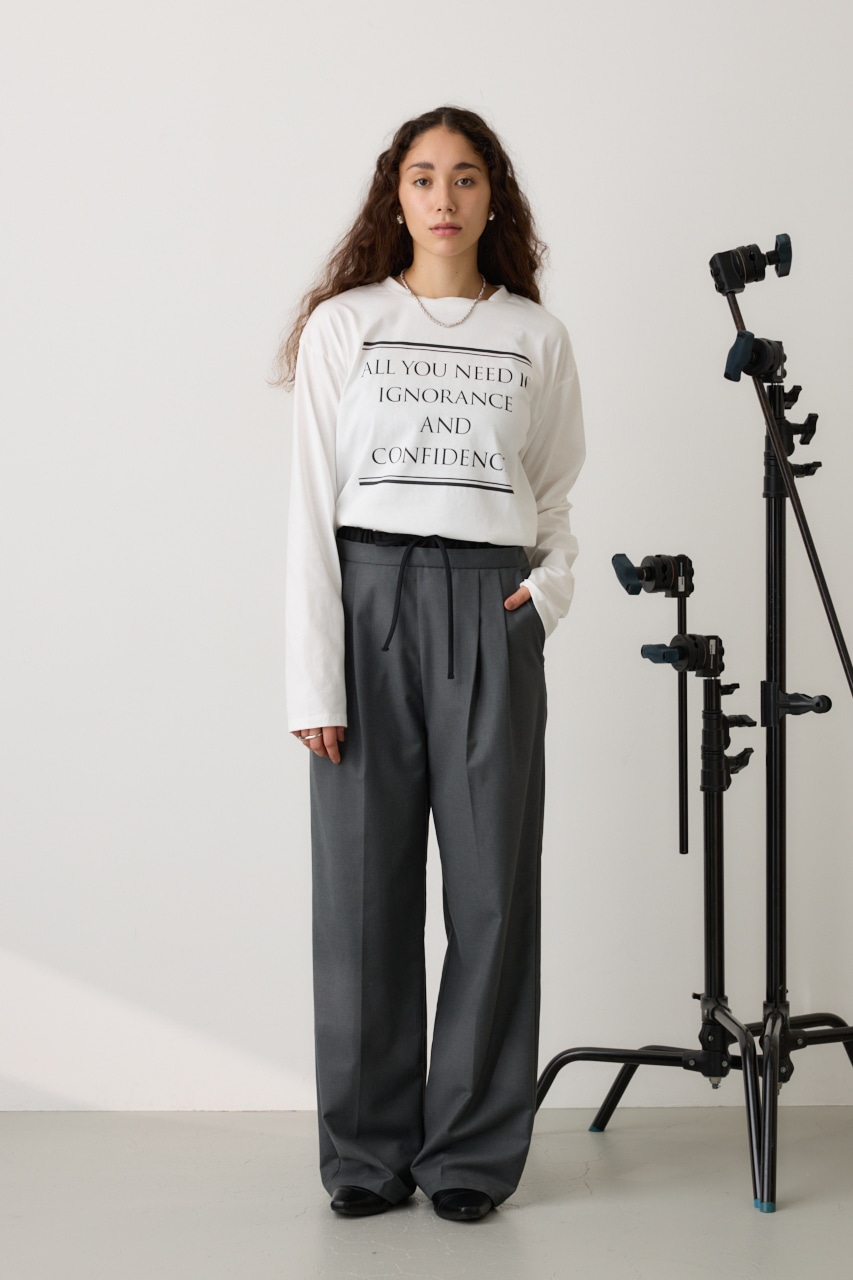 AZUL BY MOUSSY | ALL YOU NEEDロゴロンT (Tシャツ・カットソー(長袖