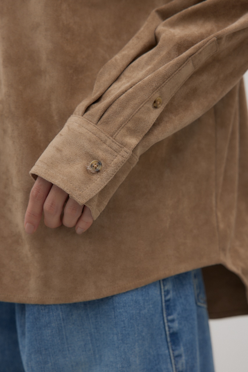 AZUL BY MOUSSY | フェイクスエードシャツ (シャツ・ブラウス ) |SHEL