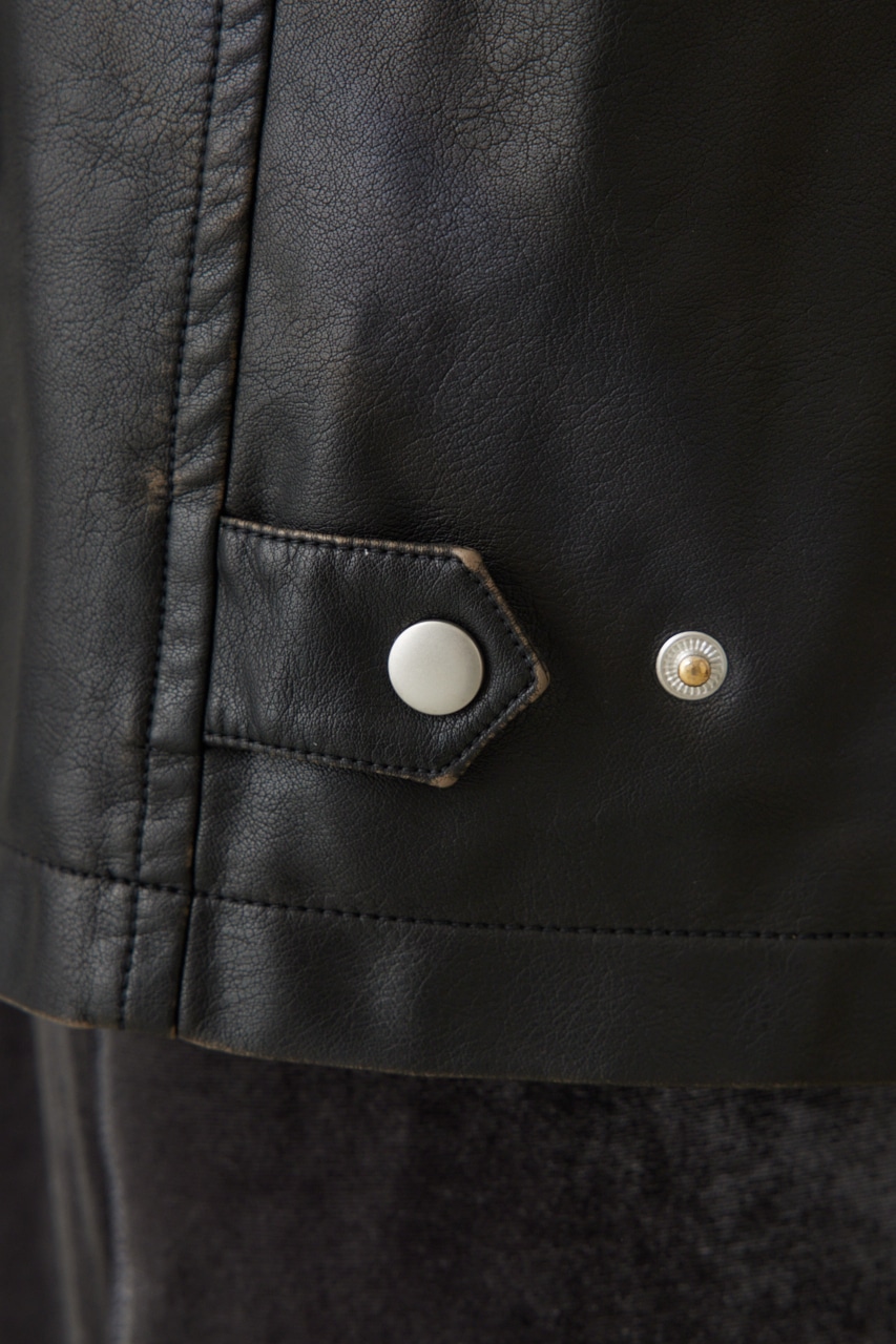 AZUL BY MOUSSY | ヴィンテージライクレザージャケット (ジャケット