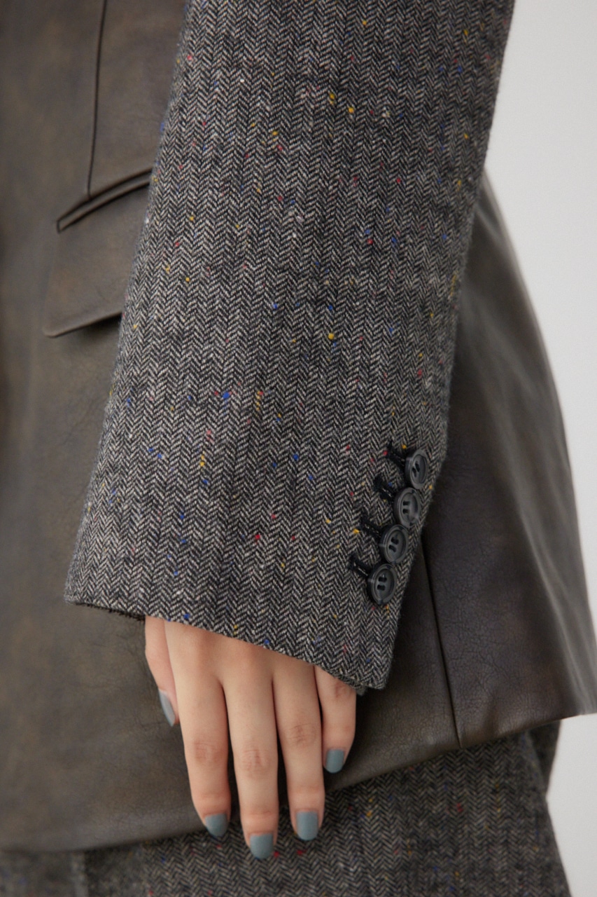 AZUL BY MOUSSY | 【PLUS】パターンクロップドジャケット (ジャケット