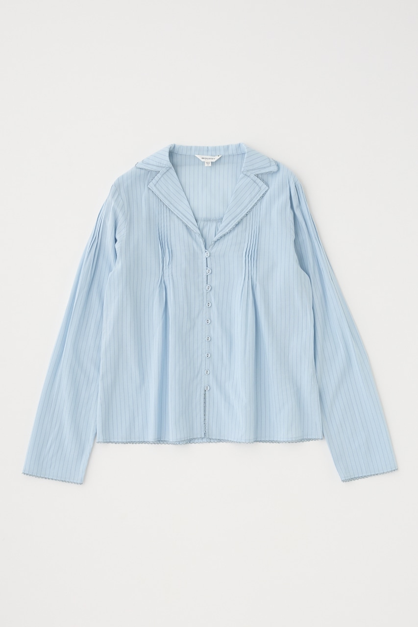 MOUSSY | COTTON PINTUCK ブラウス (シャツ・ブラウス ) |SHEL'TTER
