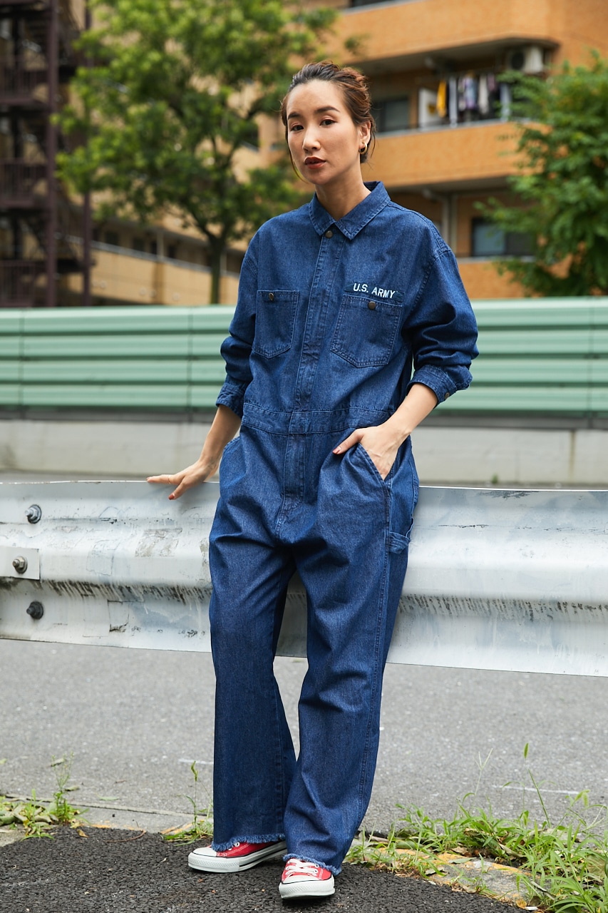 COMOLI デニムオールインワン コモリ 【公式通販】