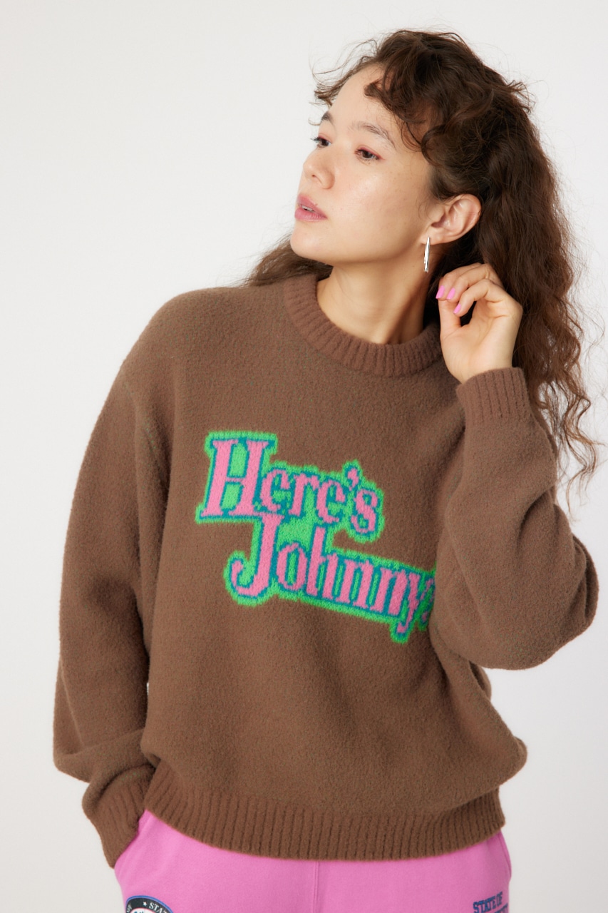 RODEO CROWNS WIDE BOWL | タイポグラフィニットトップス (ニット