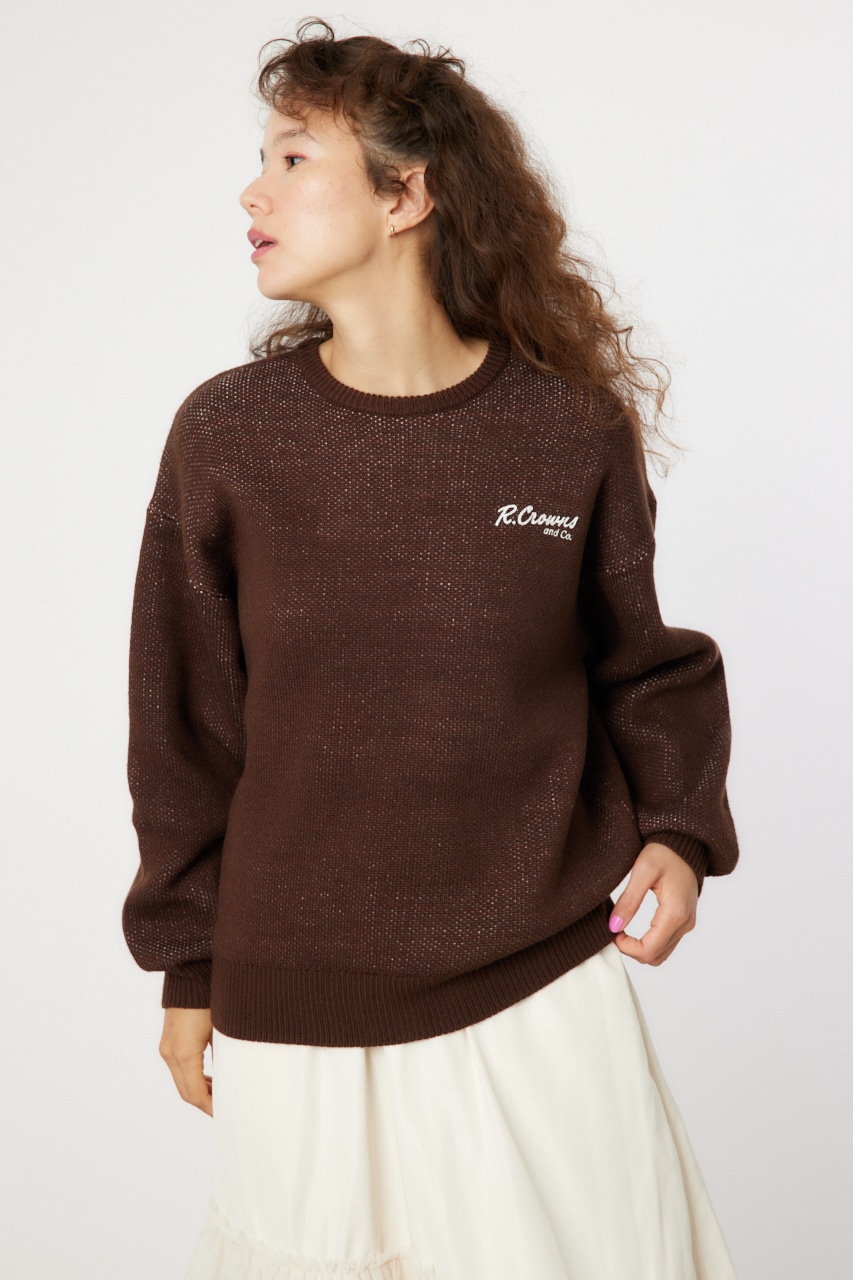 RODEO CROWNS WIDE BOWL | MIX COLOR LOGOニットトップス (ニット