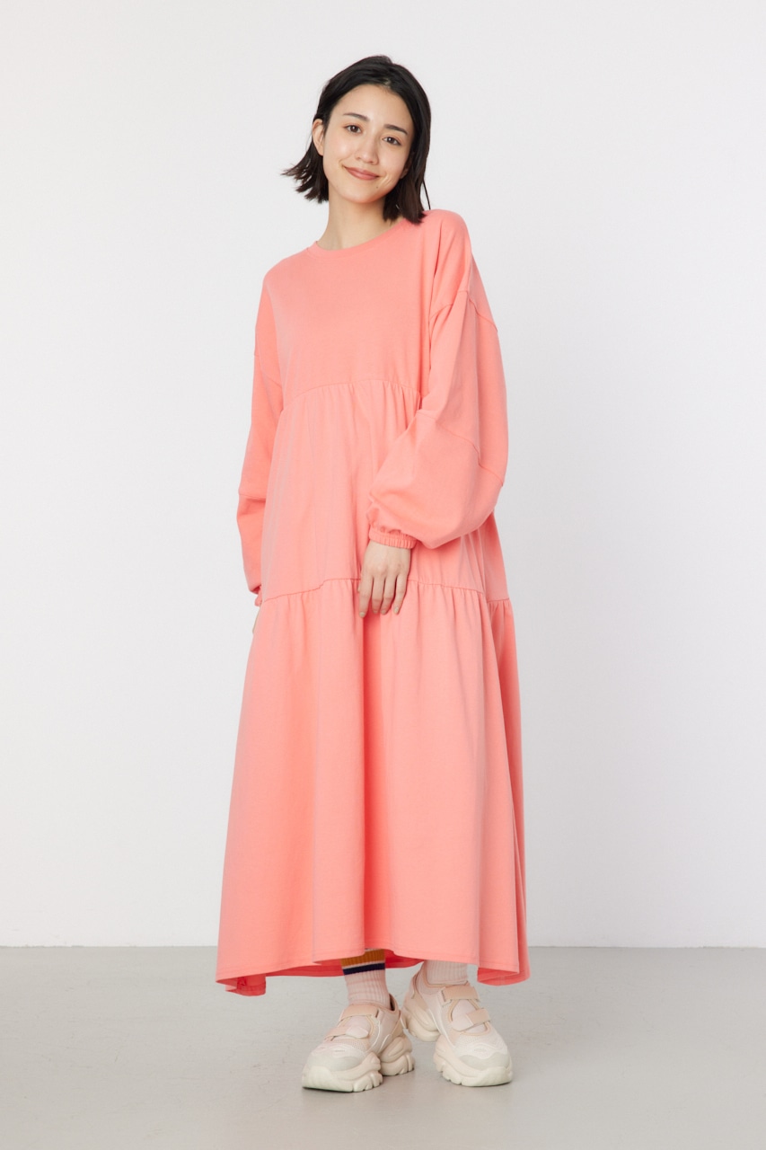 RODEO CROWNS WIDE BOWL | ネームパッチティアードマキシワンピース