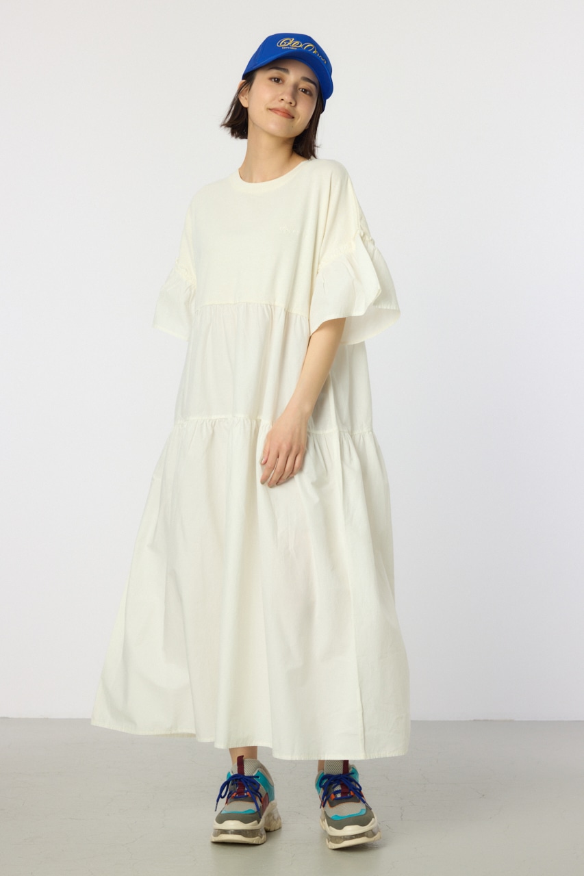 RODEO CROWNS WIDE BOWL | ピグメントドッキングティアードワンピース