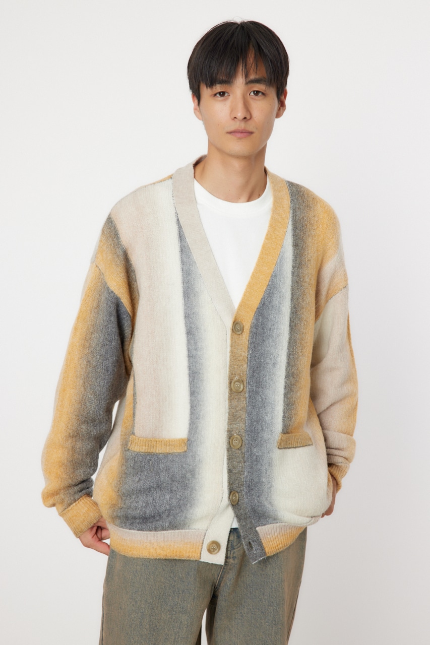 RODEO CROWNS WIDE BOWL | グラデーションシャギーニットカーデ