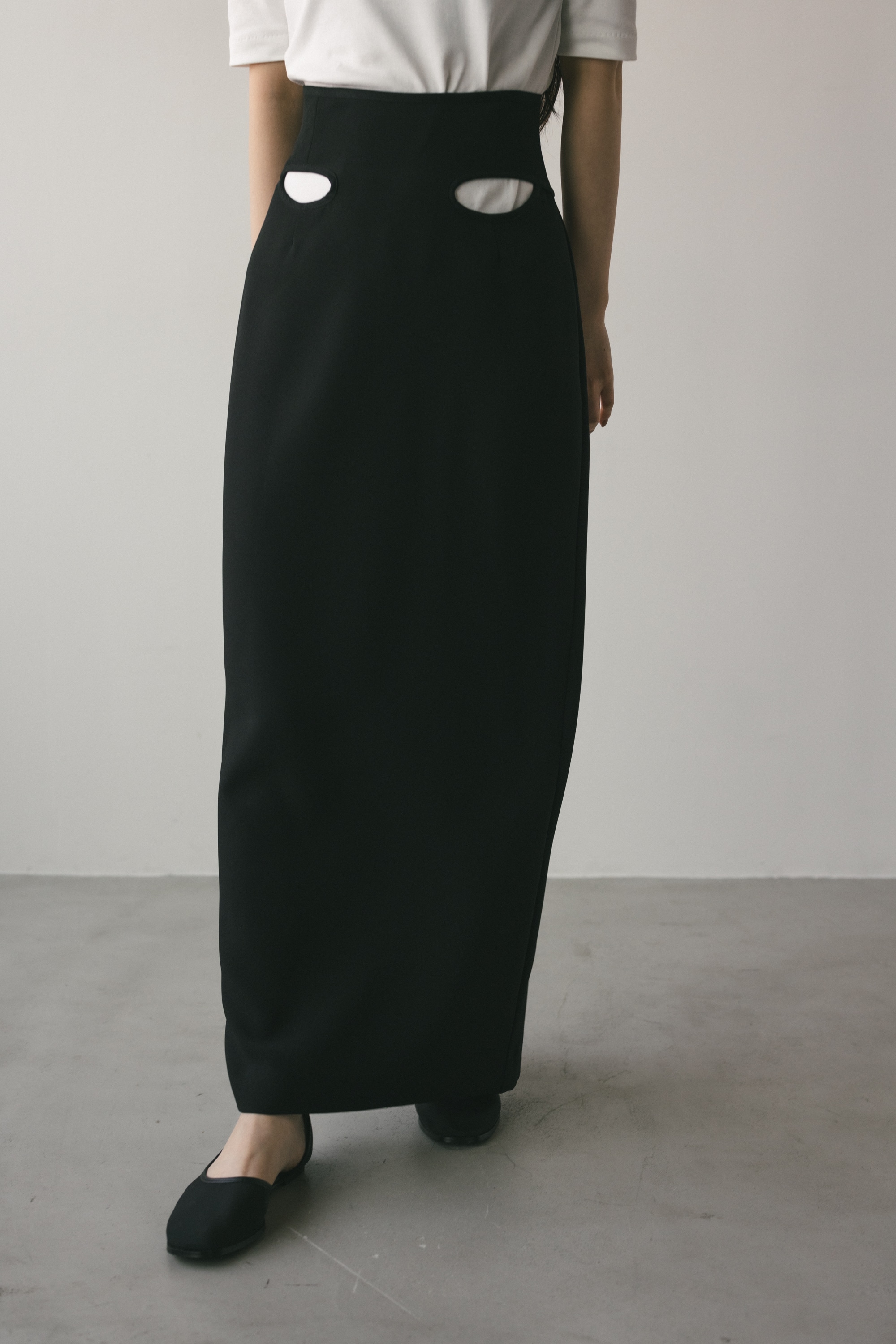 STYLEMIXER | ウエストホールスカート (スカート(ロング) ) |SHEL'TTER