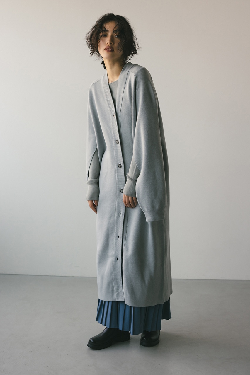 STYLEMIXER | 2ピースニットカーデワンピース (ワンピース(ロング