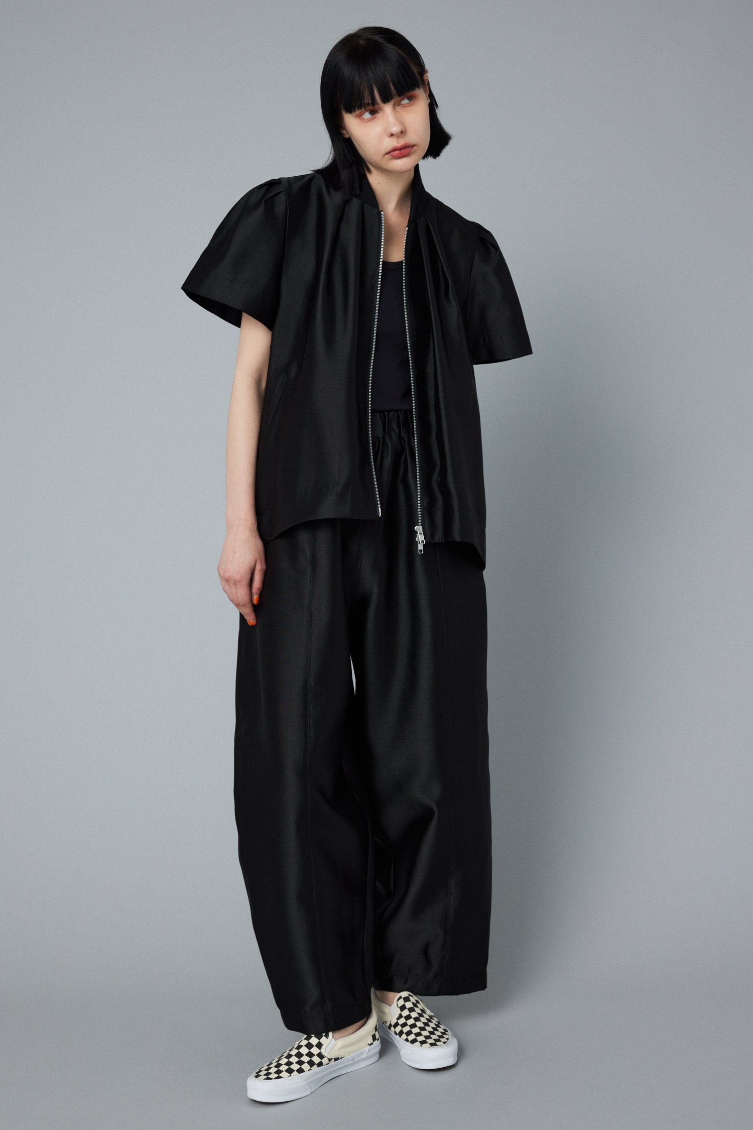 HeRIN.CYE | Shiny cocoon pants (パンツ ) |SHEL'TTER WEBSTORE