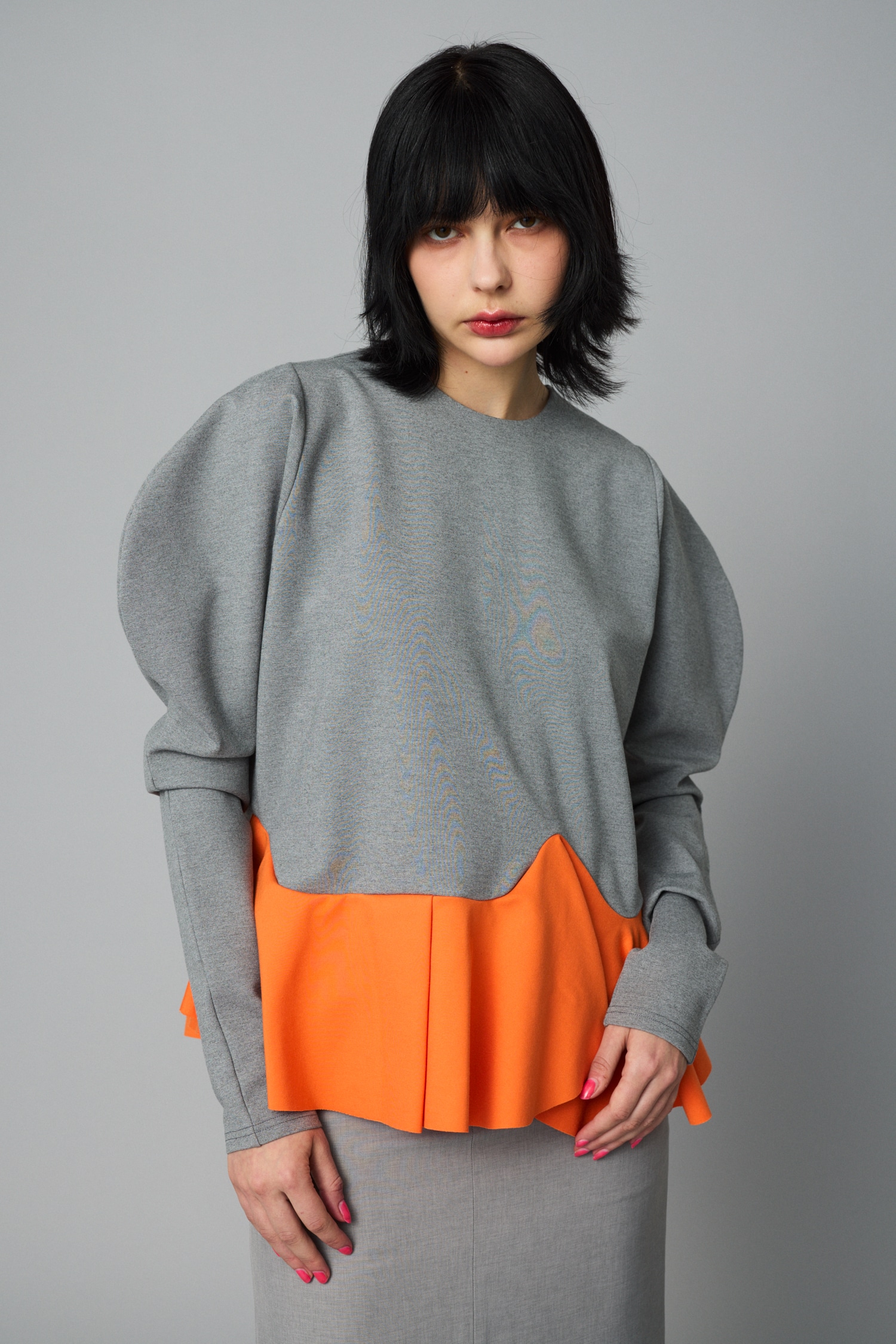 HeRIN.CYE | Ponte peplam tops (シャツ・ブラウス ) |SHEL'TTER WEBSTORE
