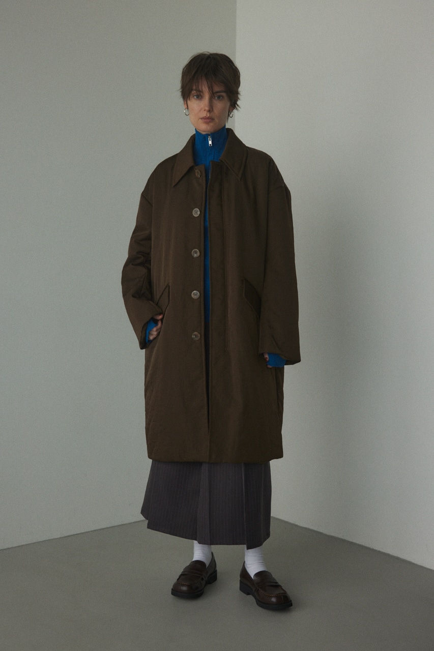 BLACK BY MOUSSY | soutien collar stitch coat (コート ) |SHEL'TTER