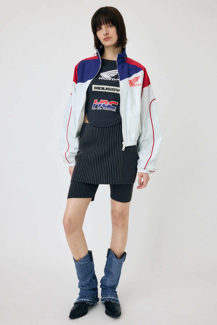MOUSSY | HONDA SHORT トラックジャケット (ブルゾン ) |SHEL'TTER