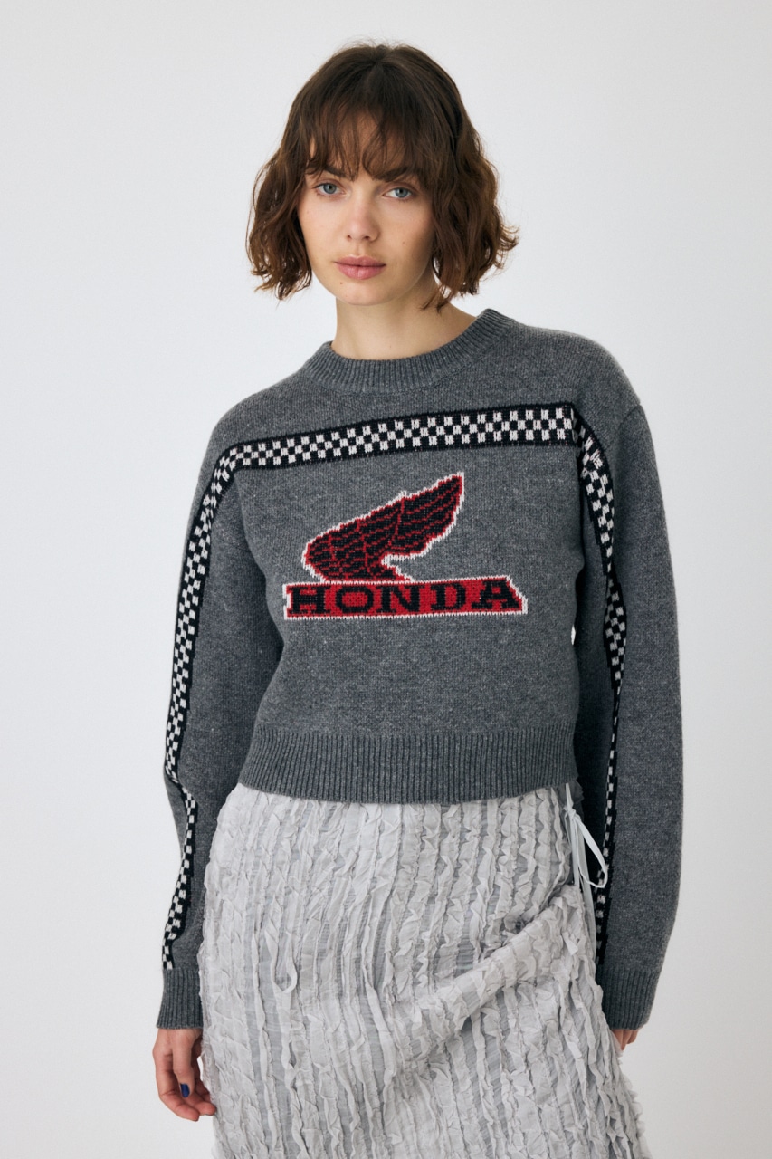 MOUSSY | HONDA JACQUARD ニットトップス (ニット ) |SHEL'TTER WEBSTORE