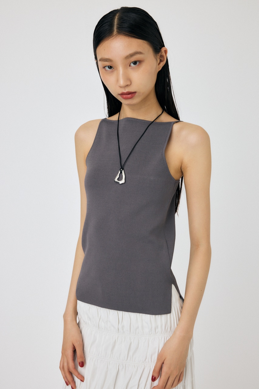 MOUSSY | SQUARE LINE ニットキャミ (キャミソール ) |SHEL'TTER WEBSTORE