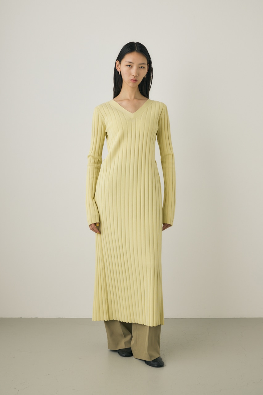 M_ | 2WAYニットワンピース リサイクルポリエステル使用 (ワンピース