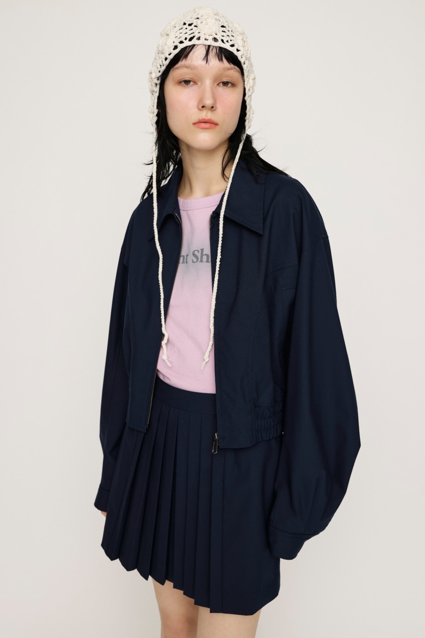 SLY | FRONT ZIP CROP ブルゾン (ブルゾン ) |SHEL'TTER WEBSTORE