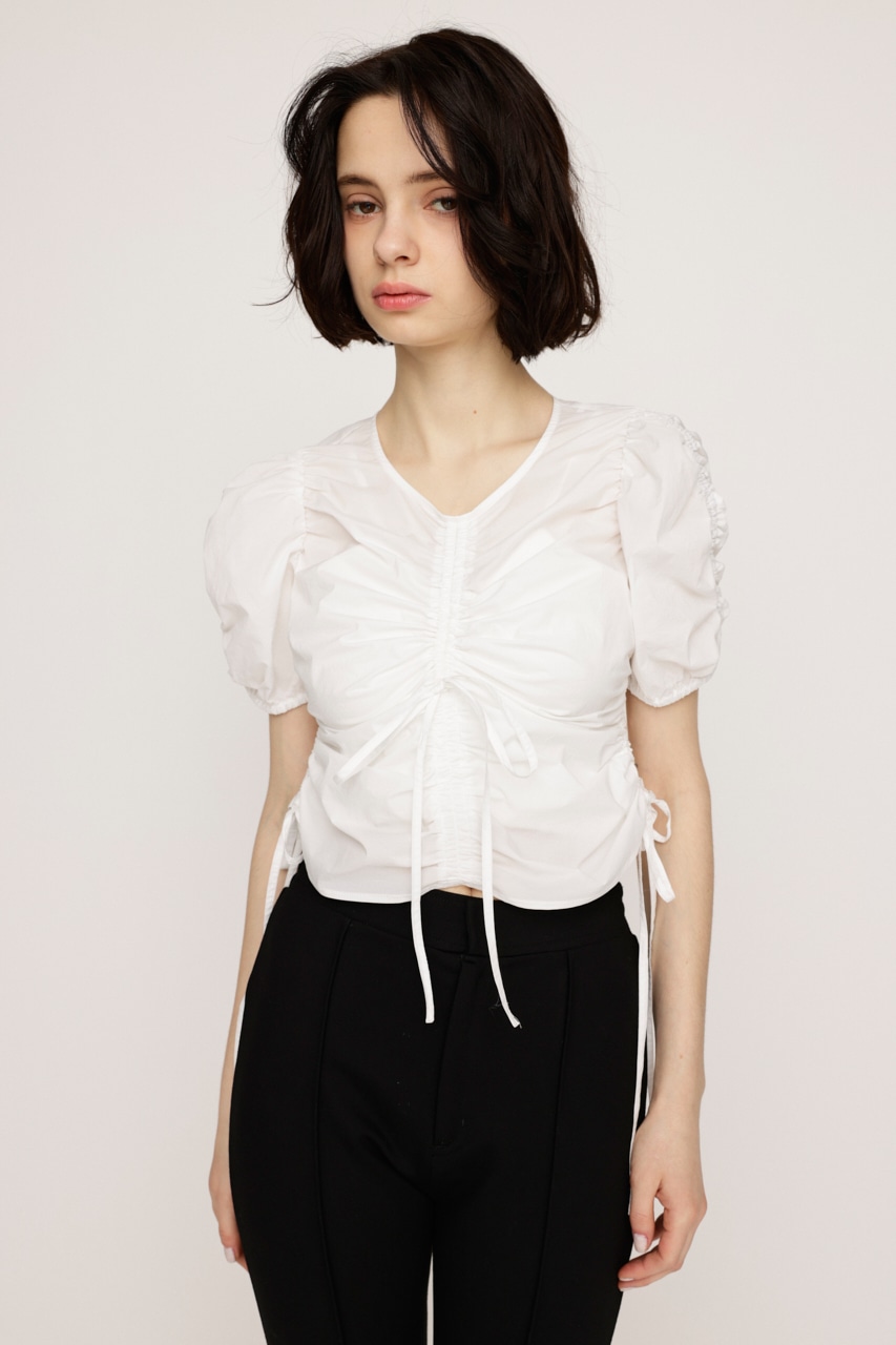 SLY | GATHER WOVEN トップス (シャツ・ブラウス ) |SHEL'TTER WEBSTORE