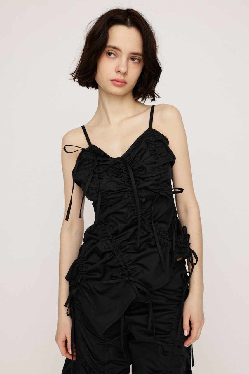 SLY | DRAWSTRING CAMI トップス (キャミソール ) |SHEL'TTER WEBSTORE