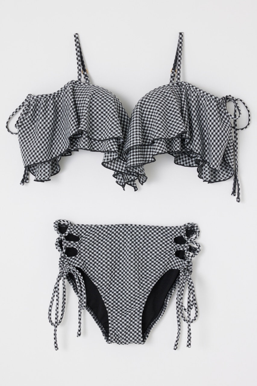 rienda | マルチファブリックフリルワイヤーカップ bikini (すべて