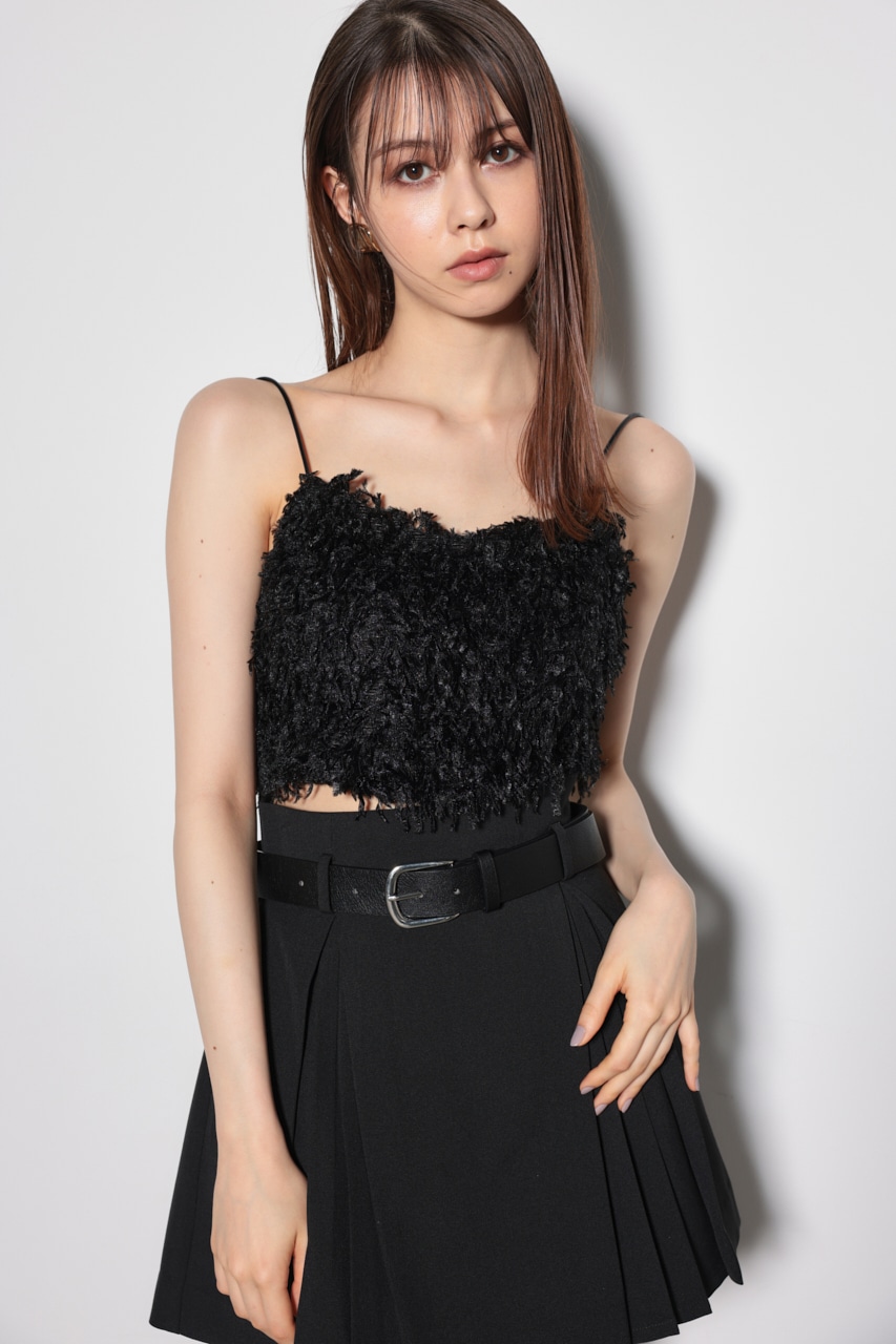 rienda | フェイクフェザービスチェ (キャミソール ) |SHEL'TTER WEBSTORE