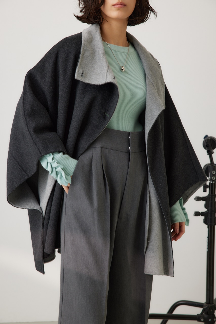 AZUL BY MOUSSY | スタンドネックポンチョ (コート ) |SHEL'TTER WEBSTORE