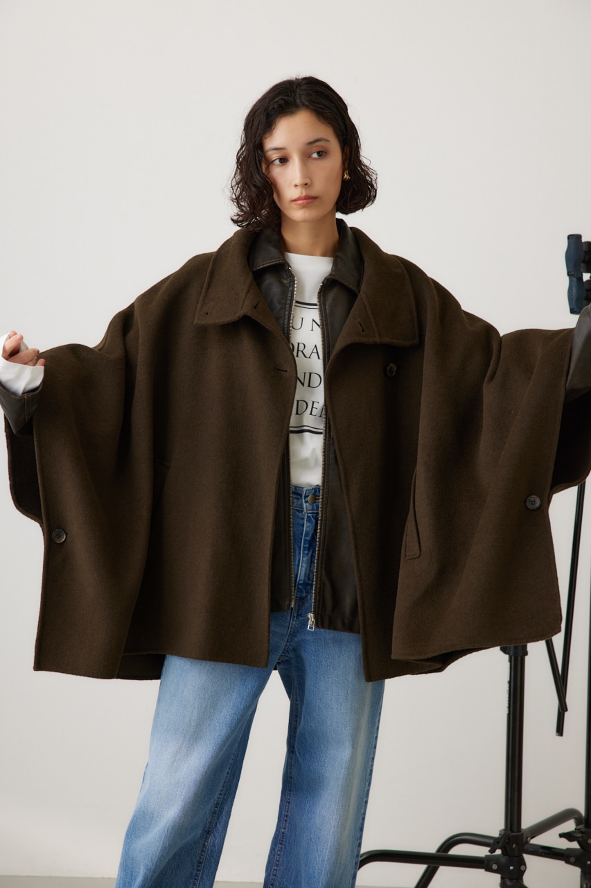 AZUL BY MOUSSY | スタンドネックポンチョ (コート ) |SHEL'TTER WEBSTORE