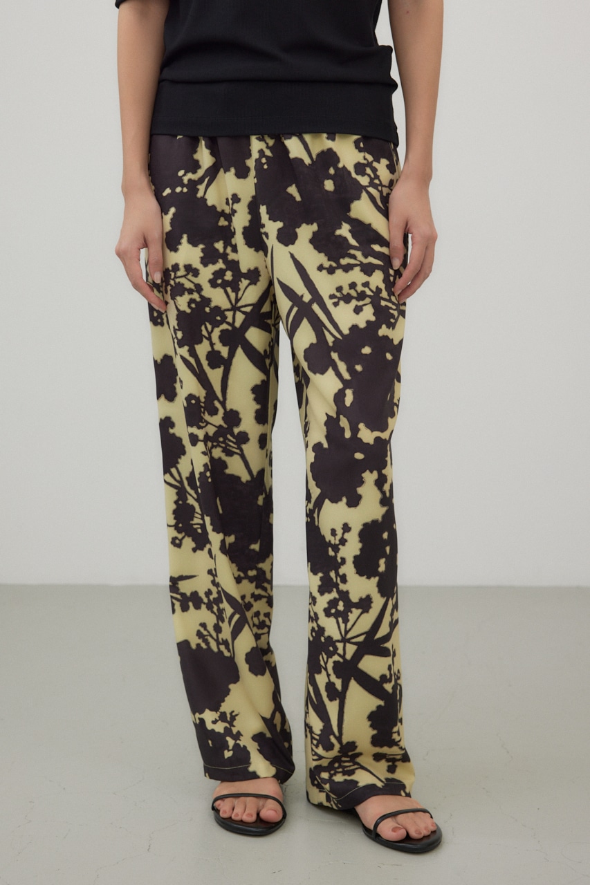 AZUL BY MOUSSY | ブラーフラワープリントパンツ (パンツ ) |SHEL'TTER